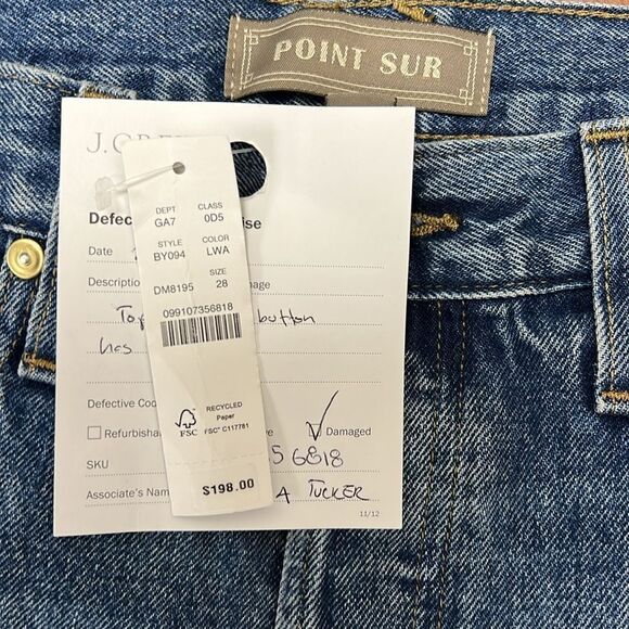 J.Crew Point Sur loose straight jean in Ludlow wash - Picture 5 of 7